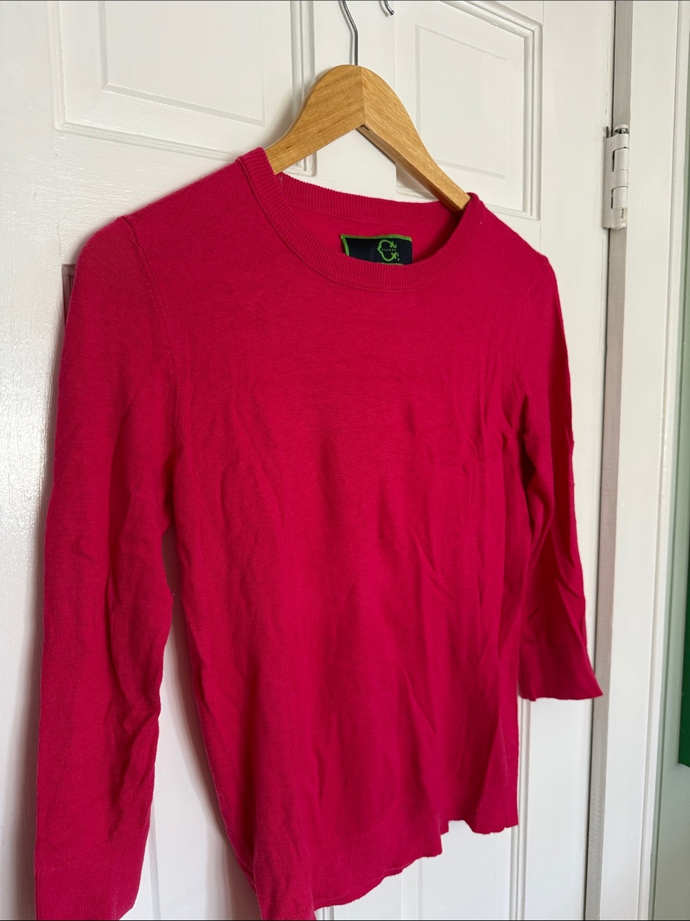 C. Wonder Hot Pink Crewneck Sweater
